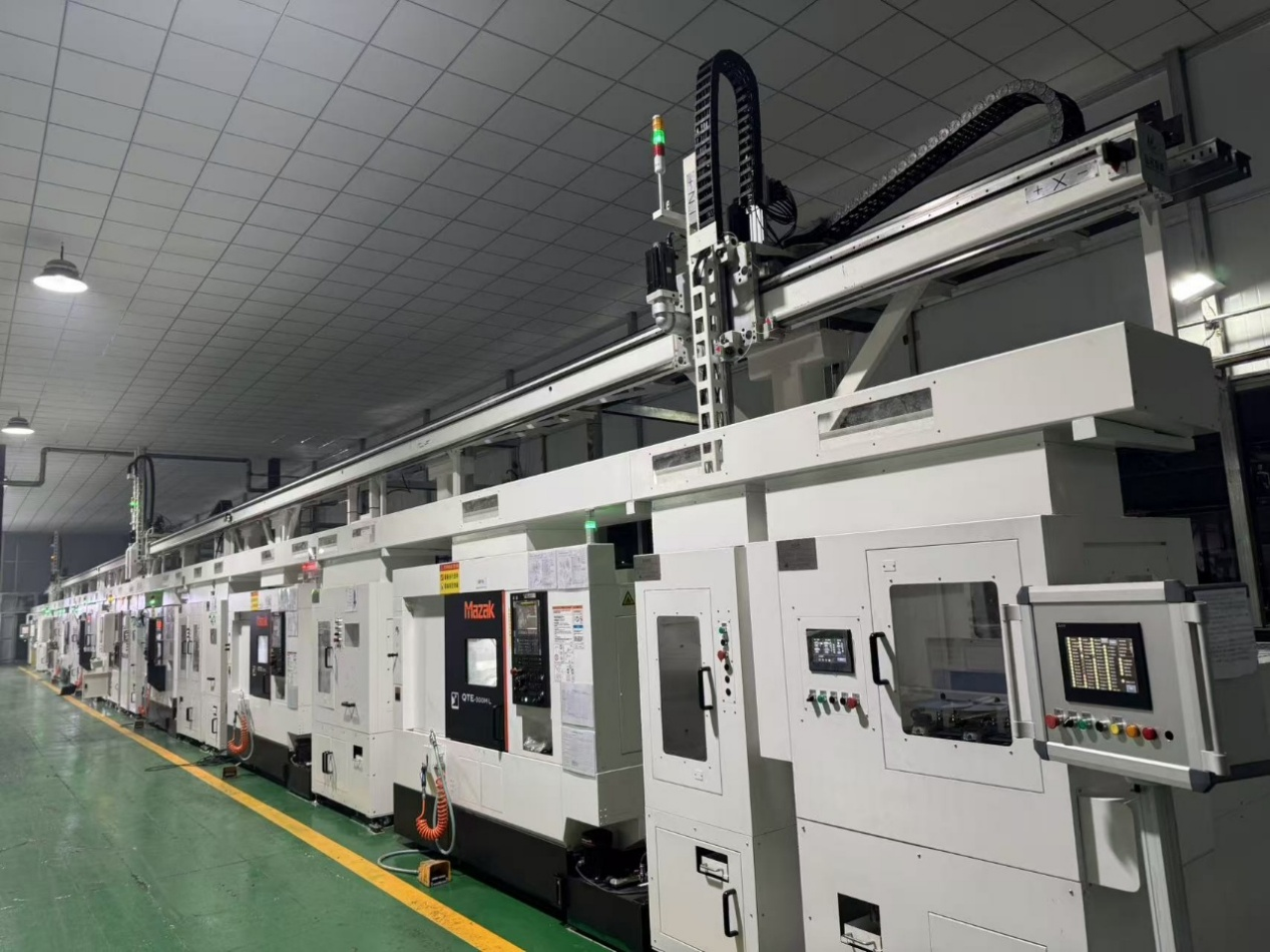 好博体育足球甘亭新能源汽车产业园首条差壳机加工生产线投产，“国际品质+智能制造”深化汽车零部件产业布局